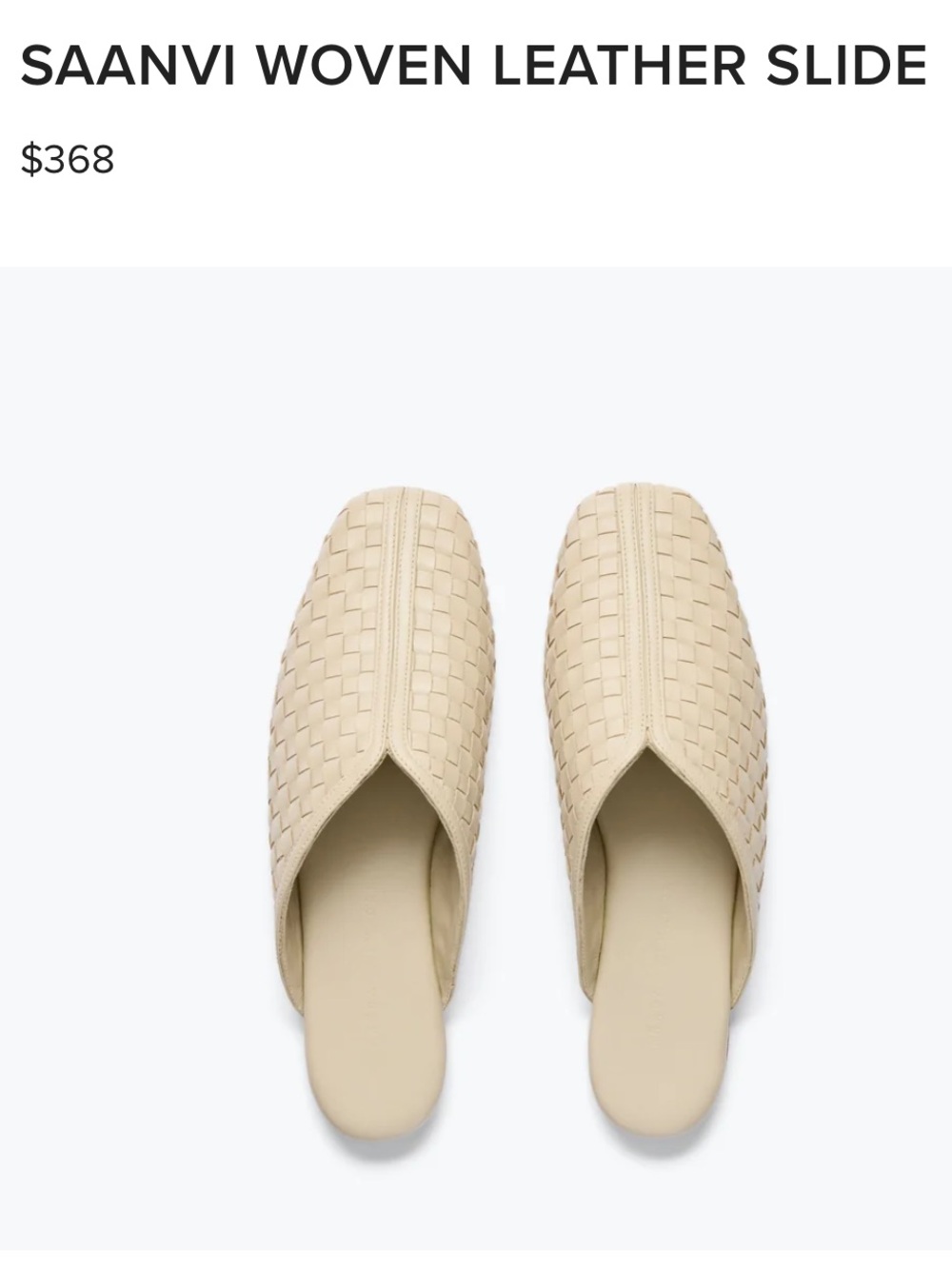 Freda Salvador Woven Mule